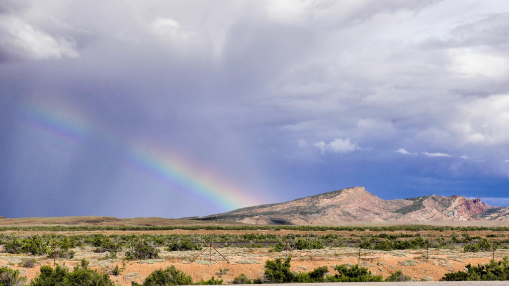 ohne Regen kein Regenbogen