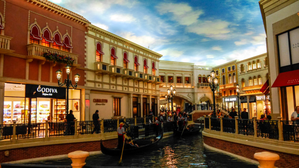 la Gondola in Las Vegas