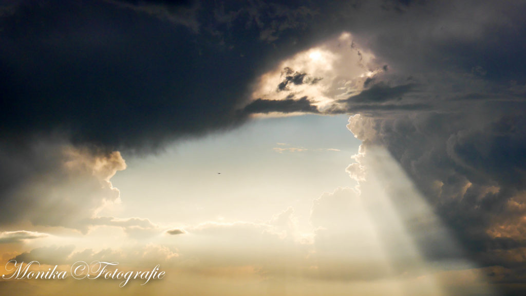 Gewitterwolken über Denver