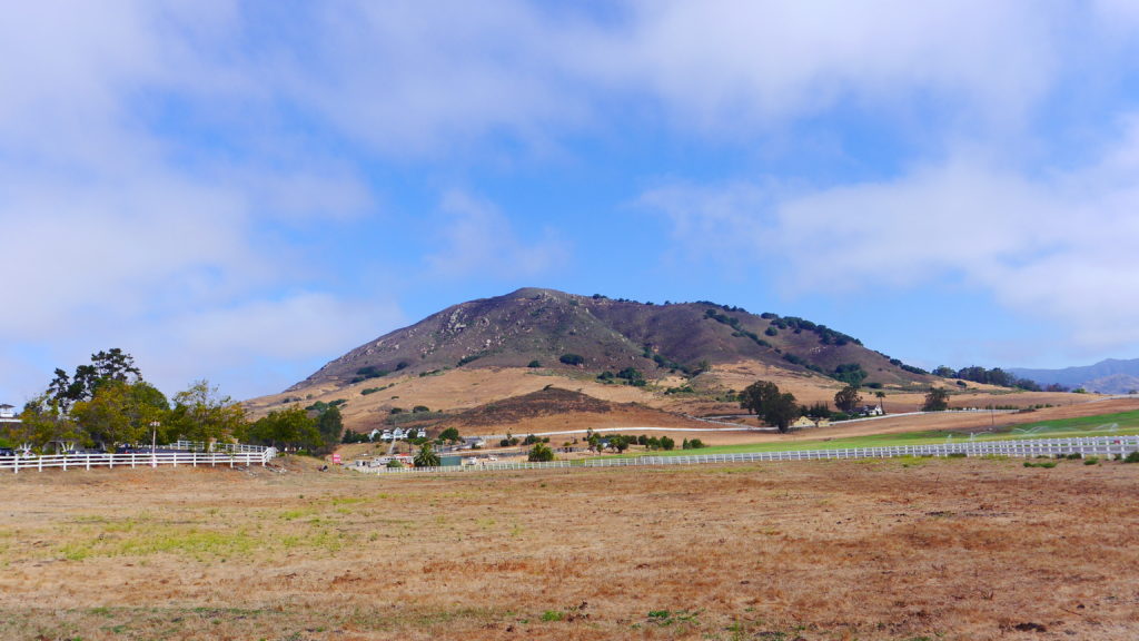 Blick von unserem Balkon auf die Ranch