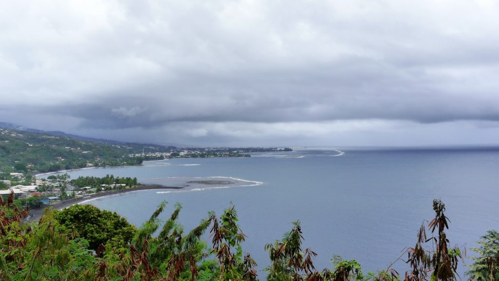 Aussicht vom One Tree Hill nach Papeete