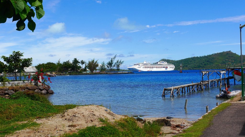 Blick auf unser Schiff