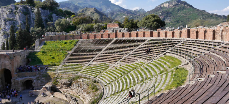 #Taormina#Theater# Kloster#Campingpause#