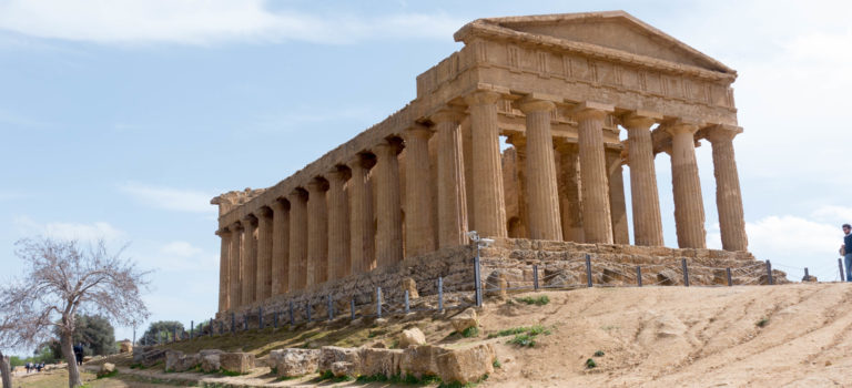 #Griechische Tempel auf Sizilien#Valle dei Templi#Mandelblütenfest#