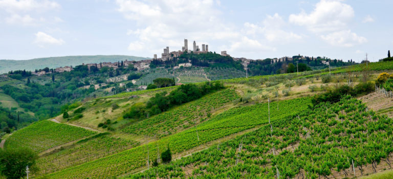 #Wanderung rund um San Gimignano#