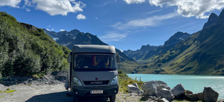 Silvretta Stausee und Piz Buin